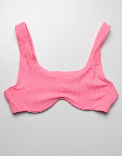 Top Aro Max Rosa Texturizado de DBKINI